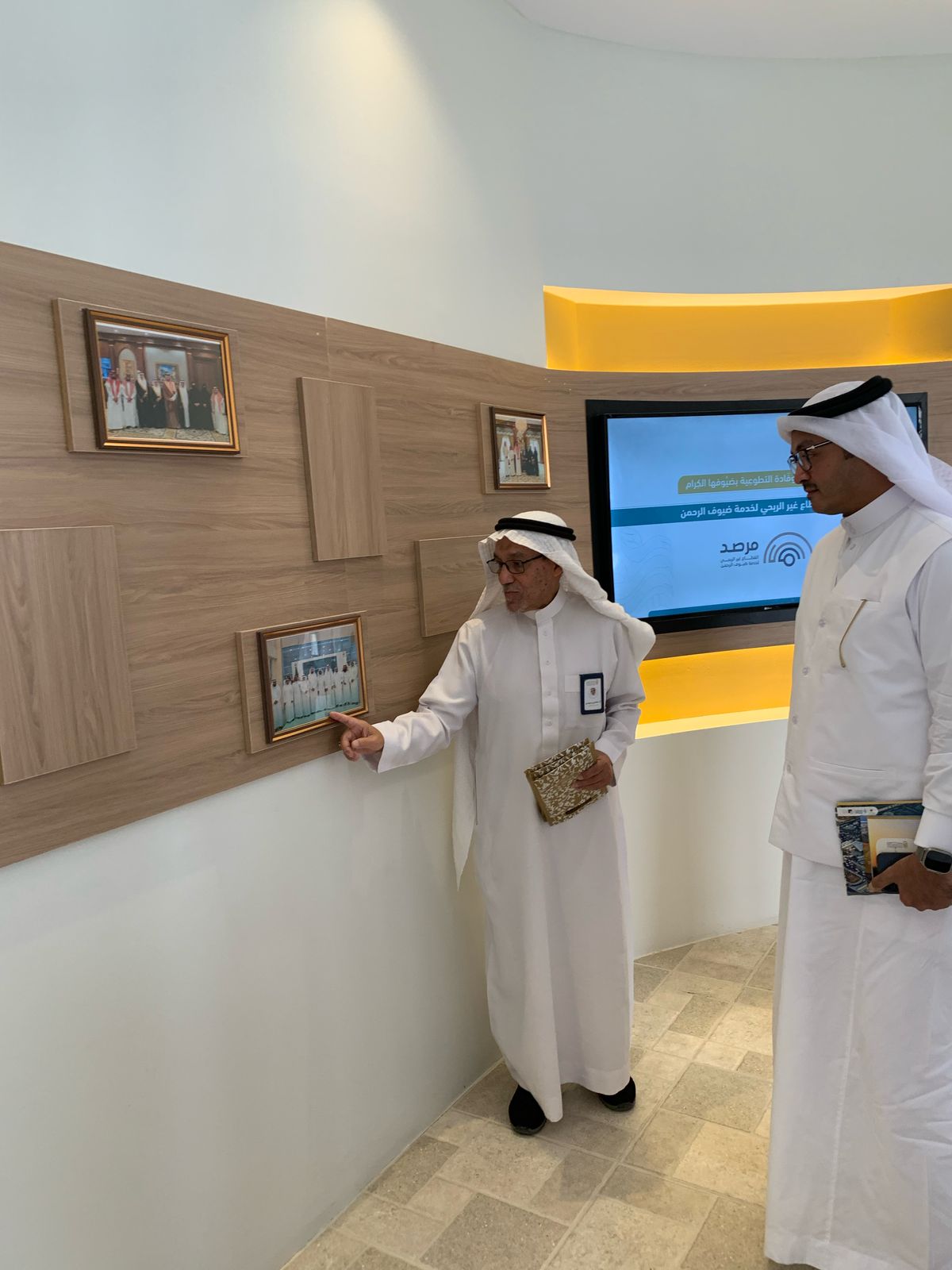 زيارة جمعية وفادة التطوعية لخدمة زائري المدينة المنورة